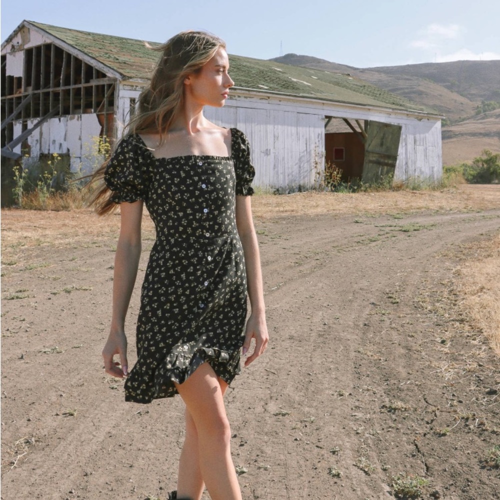 Floral Mini Dress